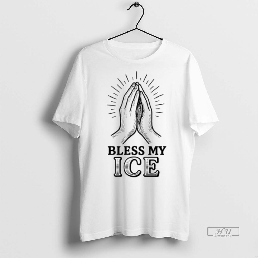 Officials Bless My Ice Praying Hands Shirt Sweater