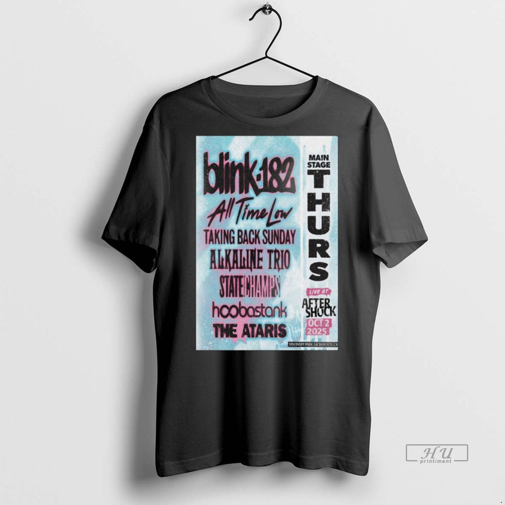 Officials Blink 182 Main Stage Thurs Live At After Shock Sacramento Ca Oct 2 2025