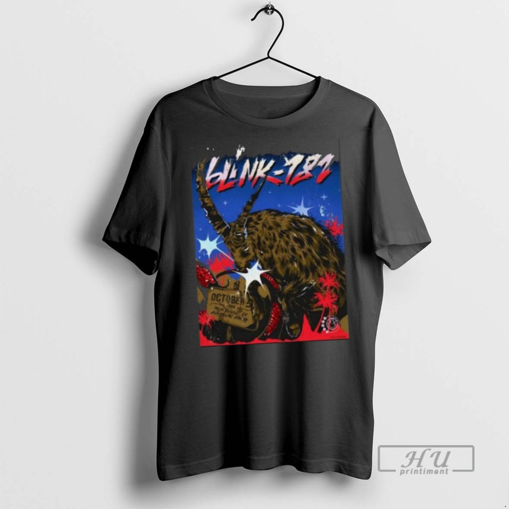Officials Blink 182 October 5 2025 Palm Desert Ca Long Sleve T Shirt