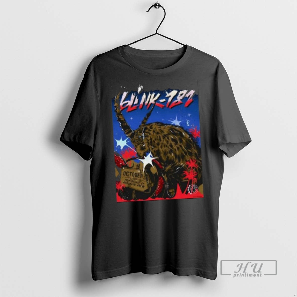 Officials Blink 182 October 5 2025 Palm Desert Ca Long Sleve T Shirt