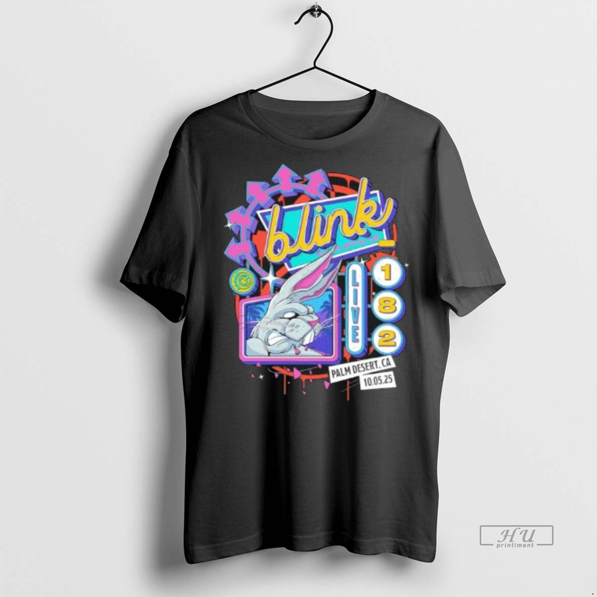 Officials Blink 182 Palm Desert 10 5 2025 Event Tee Shirt Sweater