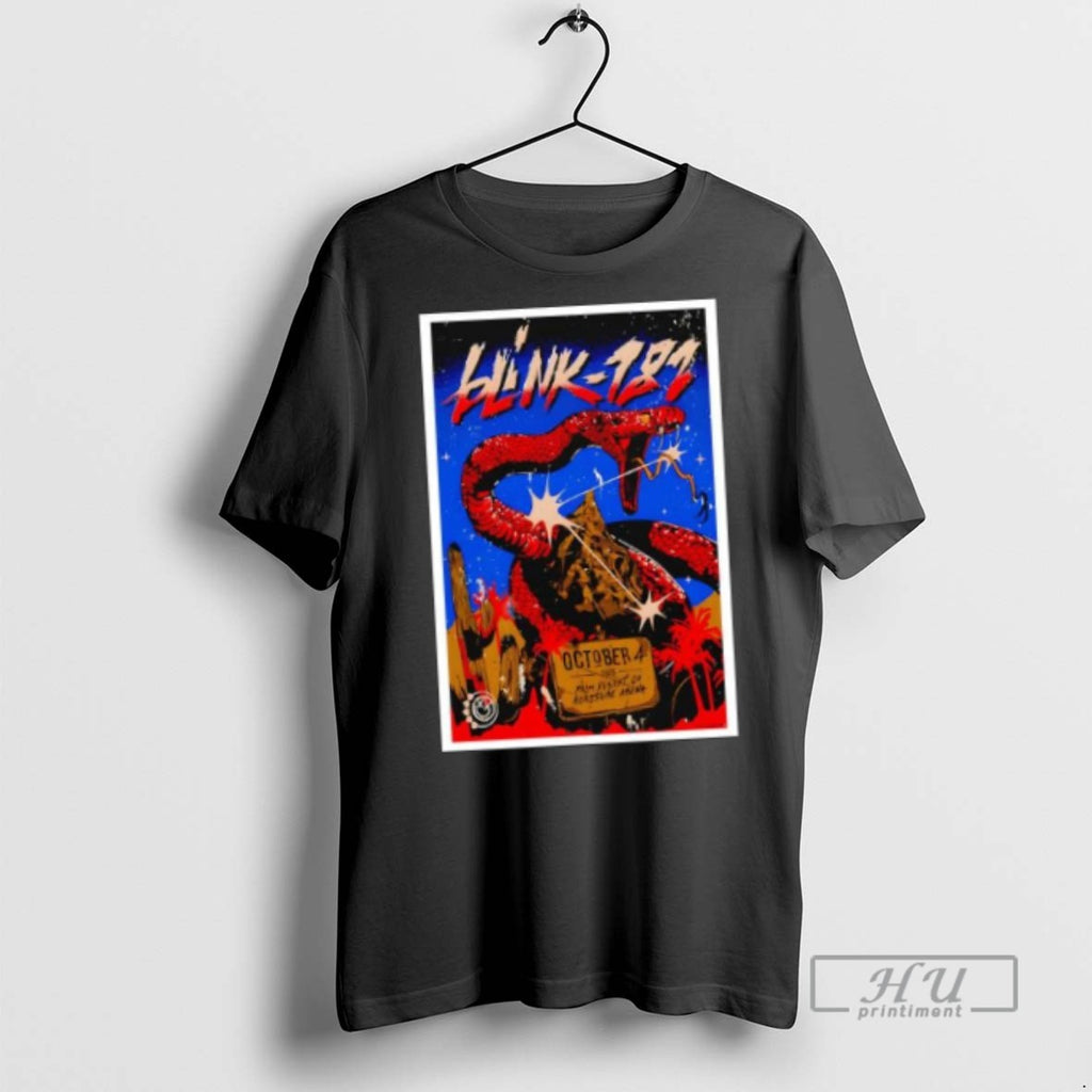 Officials Blink 182 Palm Desert Ca Event October 04 2025 T Shirt