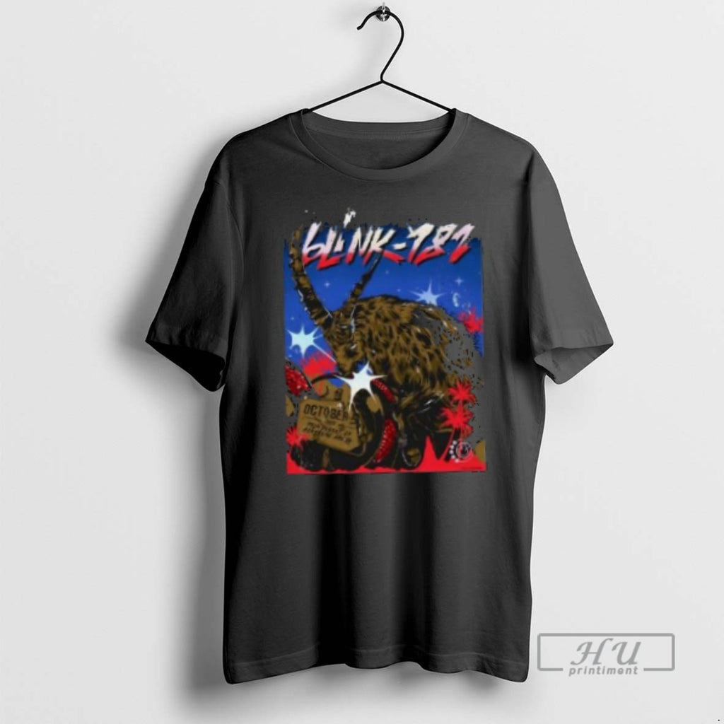 Officials Blink 182 Palm Desert Ca October 5 2025 T Shirt