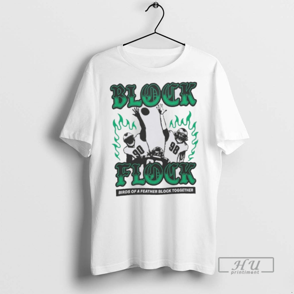 Officials Block Flock Birds Of A Feather Flock Together T Shirt