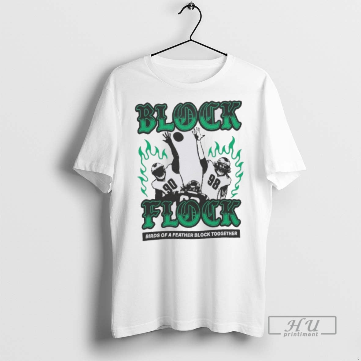 Officials Block Flock Birds Of A Feather Flock Together T Shirt
