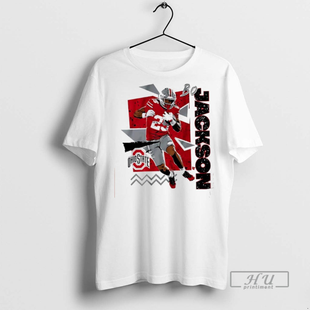 Officials Bo Jackson 90s Style Ohio State Football T Shirt