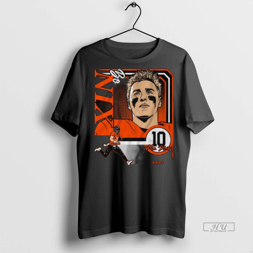Officials Bo Nix Collage Frame Long Sleve Tee Shirt Sweater