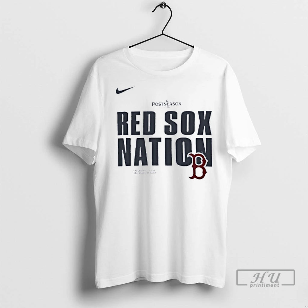 Officials Boston Red Sox Nation 2025 Mlb Postseason Baseball T Shirt