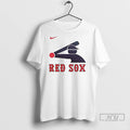 Officials Boston Red Sox Baseball Stickman 2 Sided T Shirts