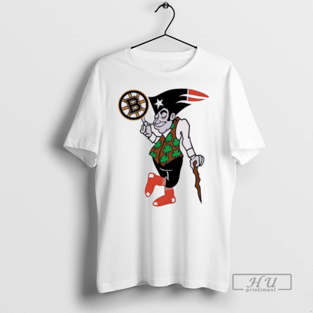 Officials Boston All Sport Team Logo T Shirt
