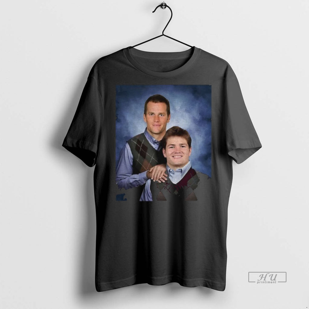 Officials Brady And Maye Stepbrothers New England Football Tee Shirt Sweater