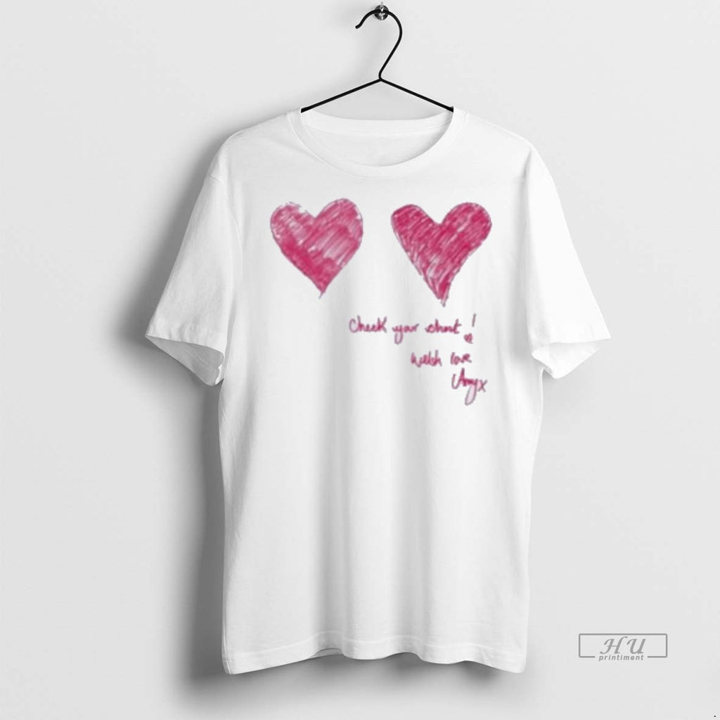 Officials Breast Cancer Awareness Check Your Chest T Shirt Sweater