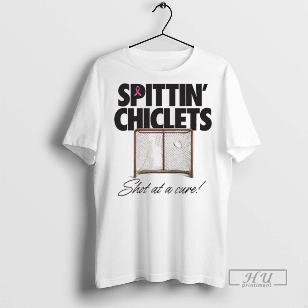 Officials Breast Cancer Awareness Spittin Chiclets Shot At A Cure New T Shirts