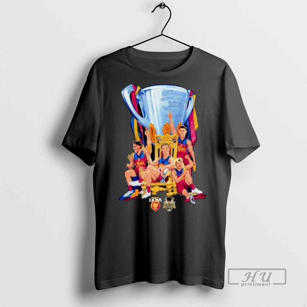 Officials Brisbane Lions 2025 Afl Premiers Grange Cup Ornaments T Shirt