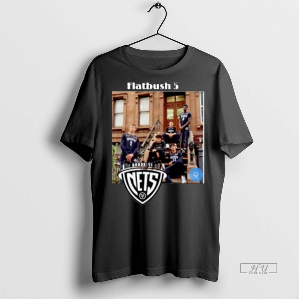 Officials Brooklyn Nets Nba Flatbush 5 Ornaments Tee Shirt Sweater