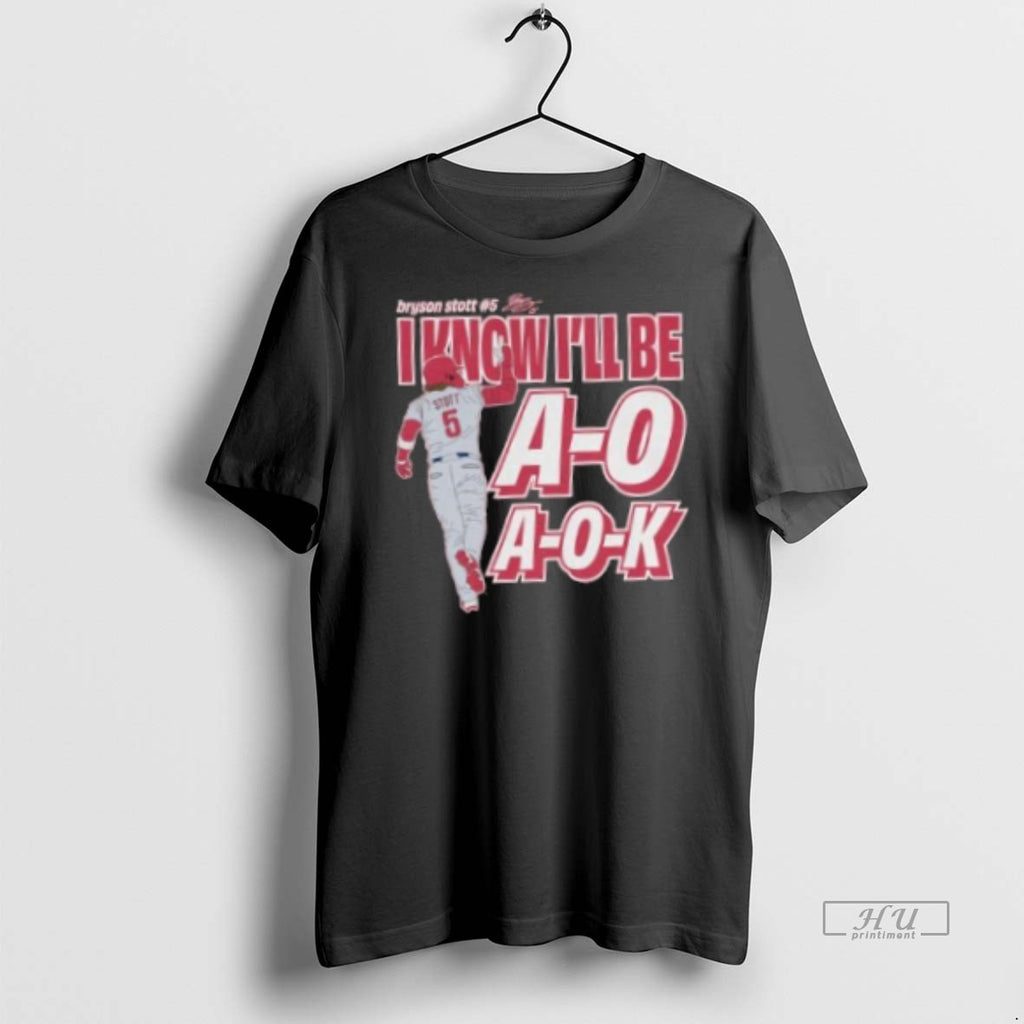 Officials Bryson Stott Iknow Ikk Be A O A 0 K Tee Shirt Sweater