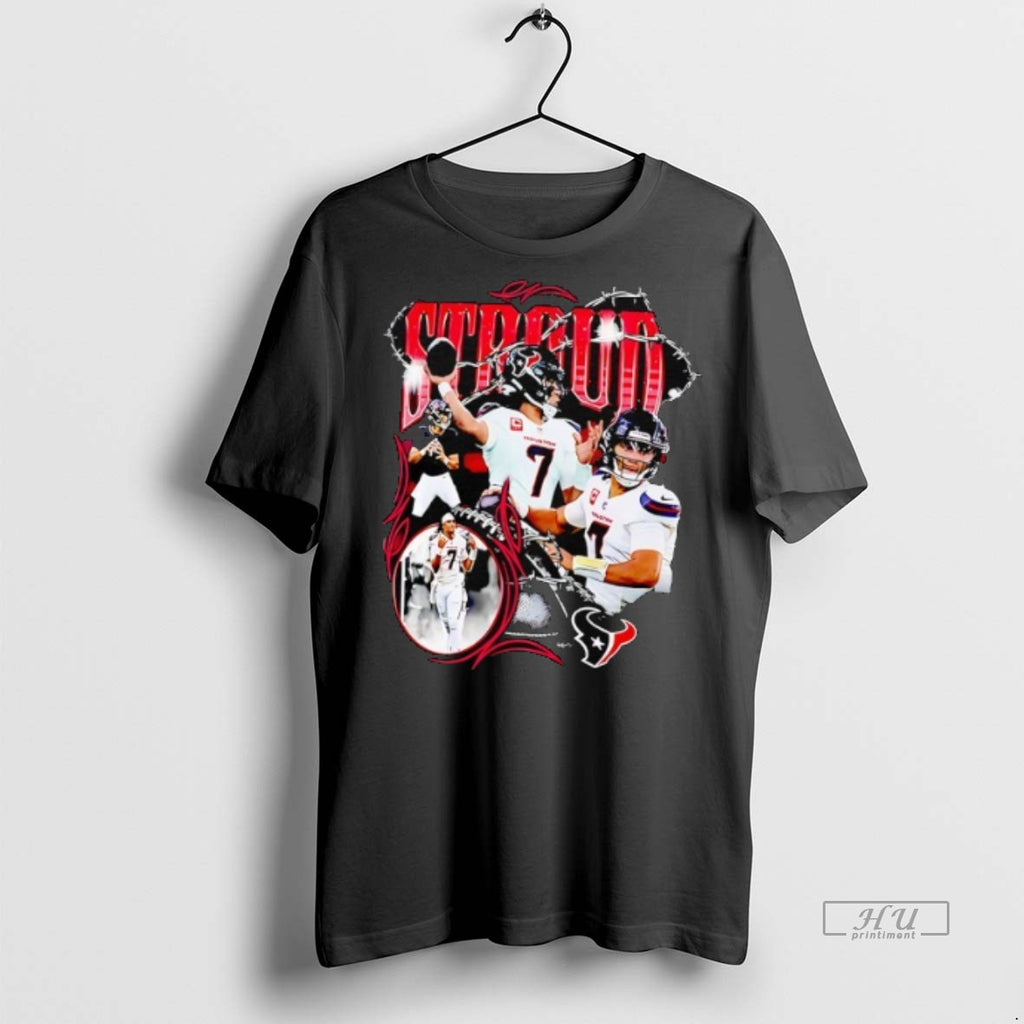 Officials Cj Stroud Houston Texans Baseball Tee Shirt Sweater
