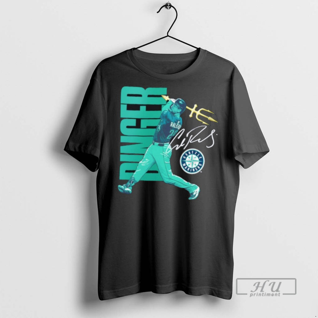 Officials Cal Raleigh Mlb Seattle Mariners T Shirt