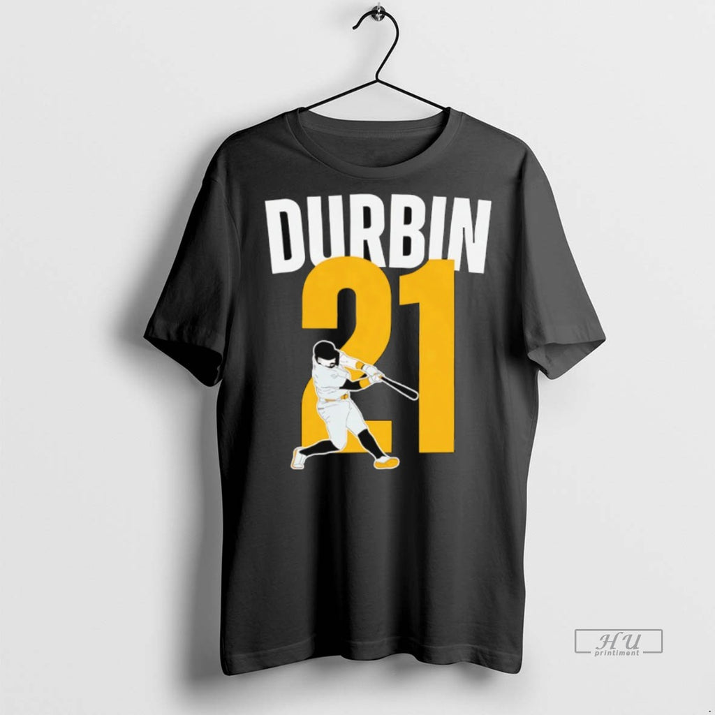 Officials Caleb Durbin 21 Milwaukee Brewers Baseball Tee Sweater