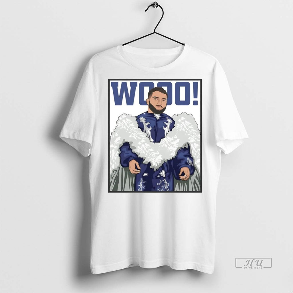 Officials Cameron Skattebo Wooo New York Giants Tee Shirt Sweater