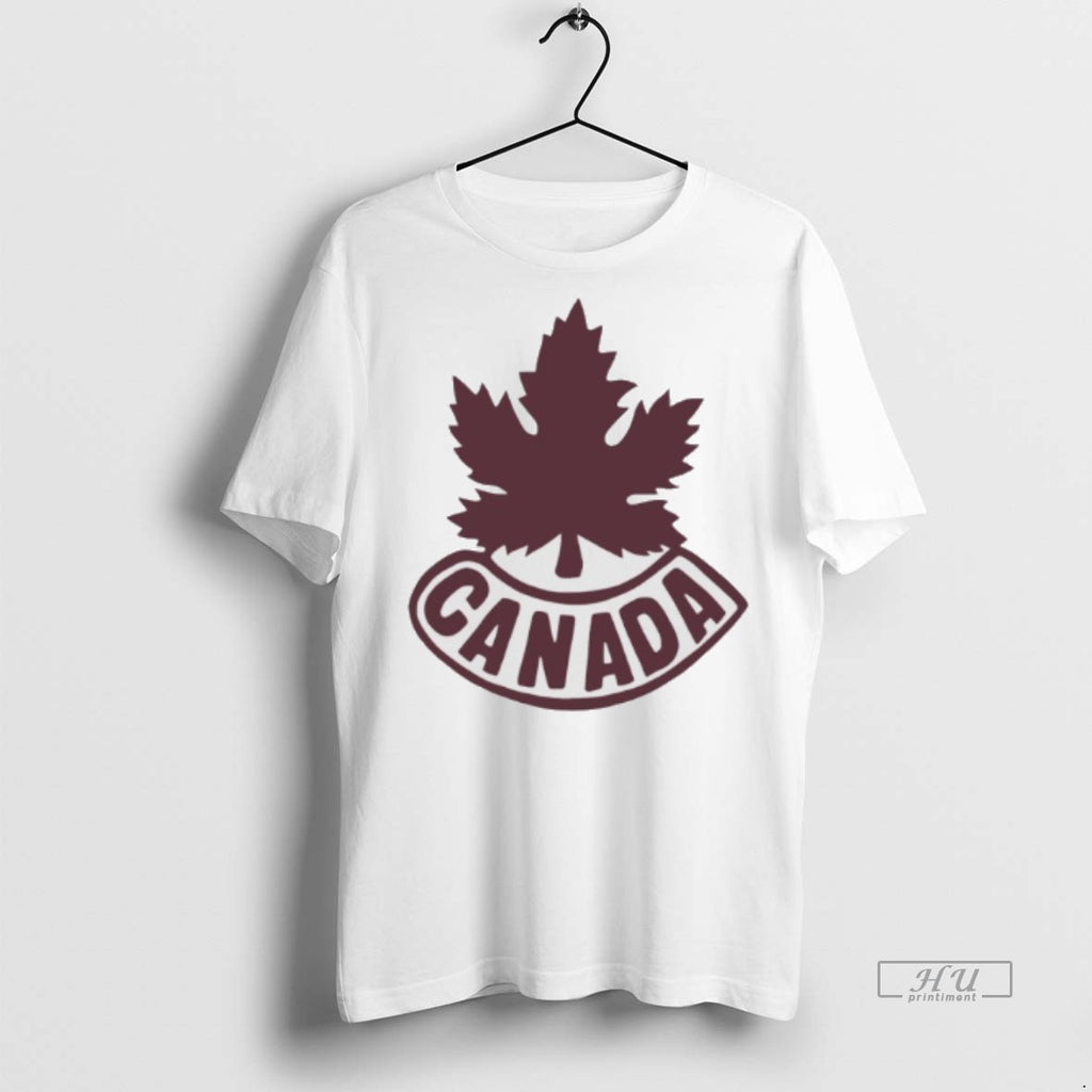 Officials Canada Leaf Logo Tee Shirt Sweater
