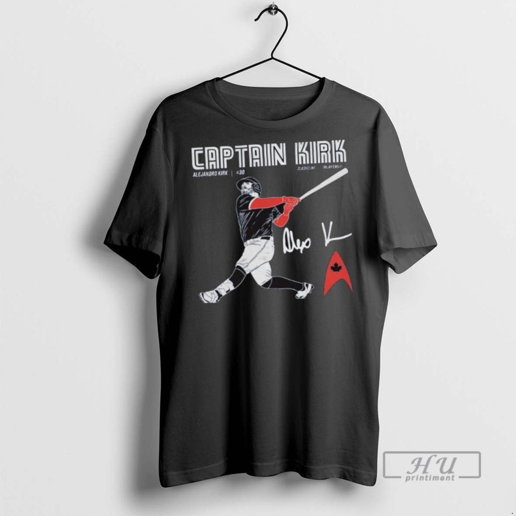 Officials Captain Kirk Alejandro Kirk Toronto Blue Jays Mlb Painting Signature T Shirt