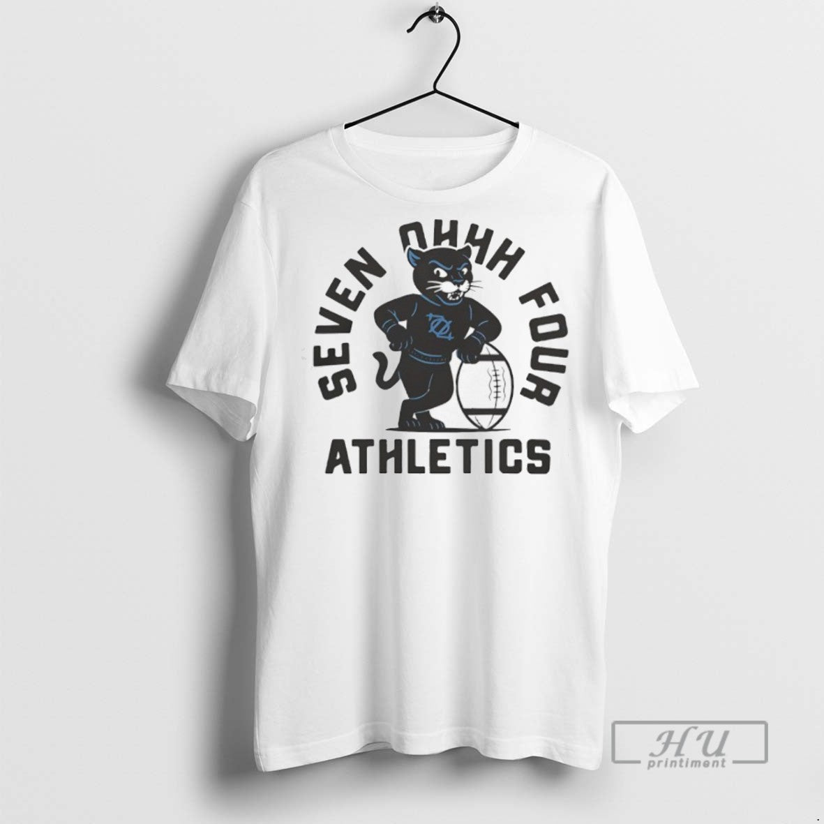 Officials Carolina Panthers Football Seven Ohhh Four Athletics T Shirt