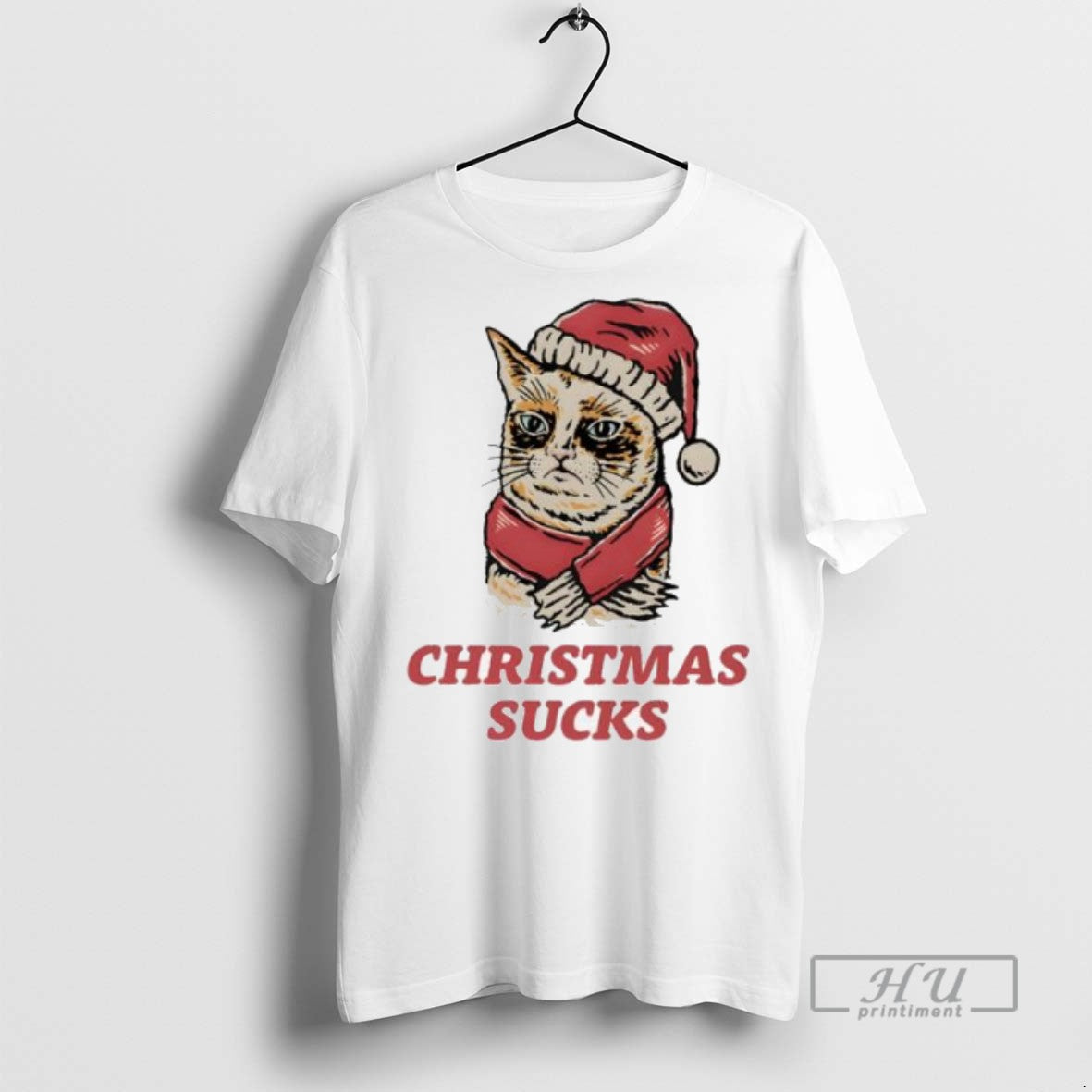 Officials Cat Funny Christmas Sucks T Shirt Sweatshirt Hoodies