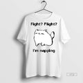 Officials Cat Meme Fight Flight Im Napping Ceramic Ceramic And Classic Dad Cap