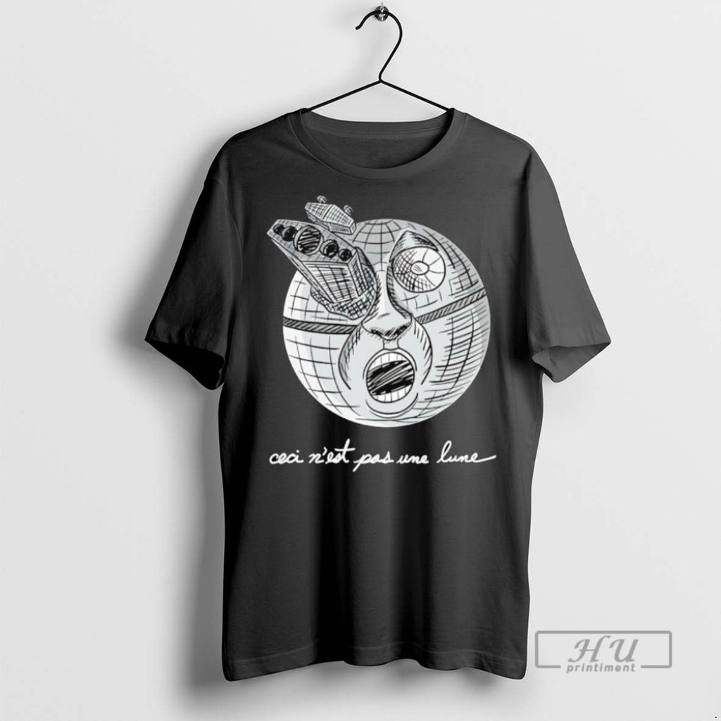 Officials Ceci Nest Pas Une Lune The Death Star T Shirt Sweatshirt Hoodies
