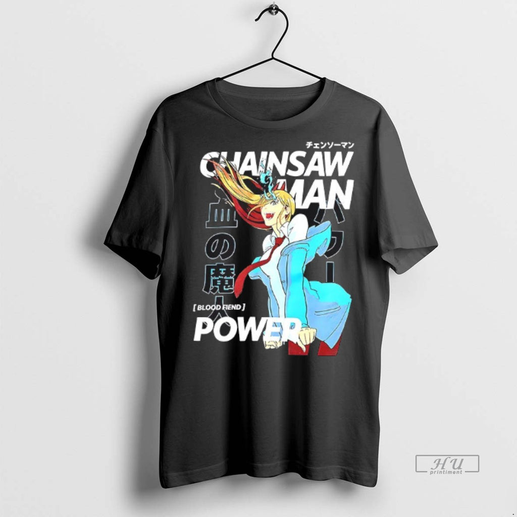 Officials Chainsaw Man Power Magazine Cover Shirt Sweater