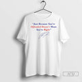 Officials Charlie Kirk Freedom Just Because Youre Offended Doesnt Mean Youre Right Signature T Shirts