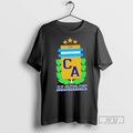Officials Charly Alcaraz Argentina Logo T Shirt