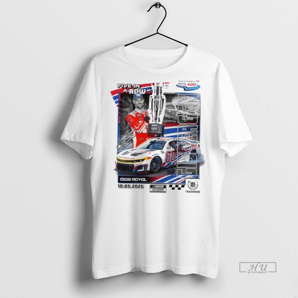 Officials Checkered Flag Sports Shane Van Gisbergen 2025 Bank Of America Roval 400 Race Win