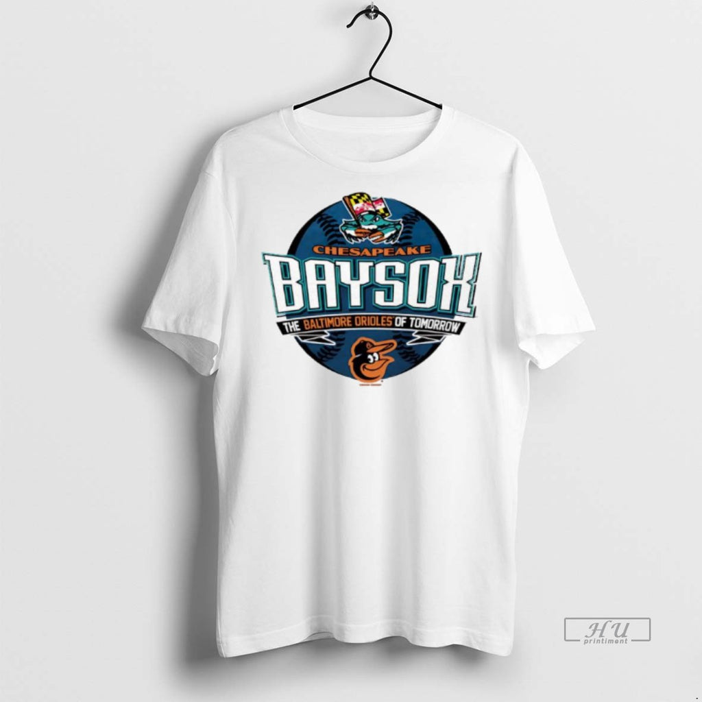 Officials Chesapeake Baysox The Baltimore Orioles Of Tomorrow Logo Shirt Sweater