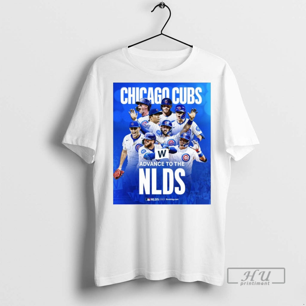 Officials Chicago Cubs W Advance To The Nlds Mlb 2025 T Shirts