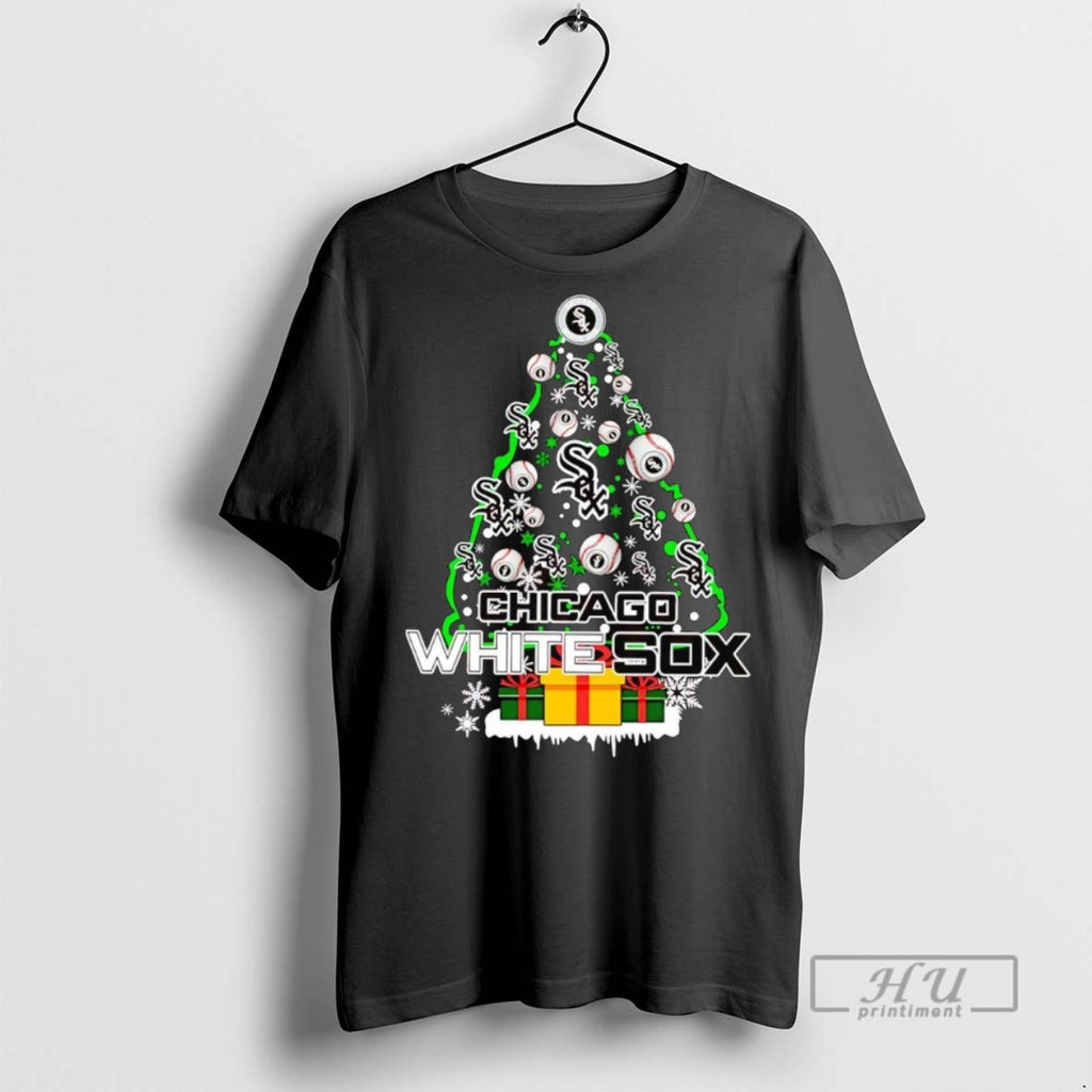 Officials Chicago White Sox Christmas Tree T Shirt