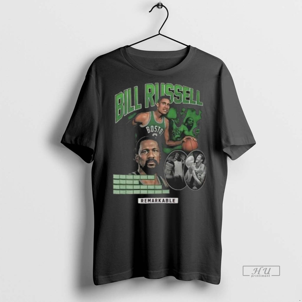 Officials Christian Gonzalez Wears Bill Russell Remarkable Two Sided Mockup Two Side Tee Shirt Sweater