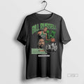 Officials Christian Gonzalez Wears Bill Russell Remarkable Two Sided Mockup Two Side Tee Shirt Sweater