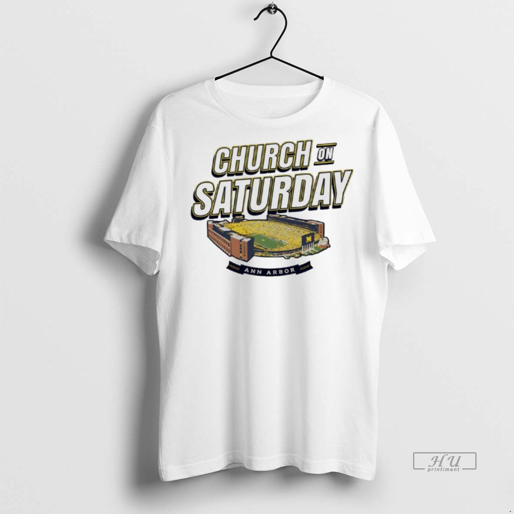 Officials Church On Saturday Michigan Stadium Ann Arbor Tee Shirt Sweater