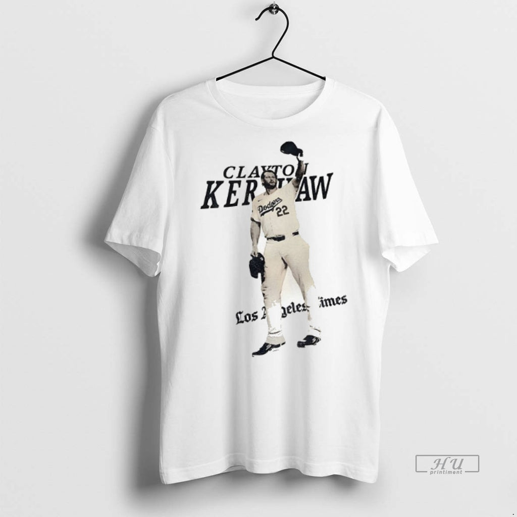 Officials Clayton Kershaw Los Angeles Dodgers Mlb Baseball La Times 2025 Vintage T Shirt Sweater