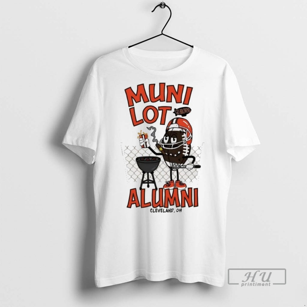Officials Cleveland Browns Muni Lot Alumni T Shirt