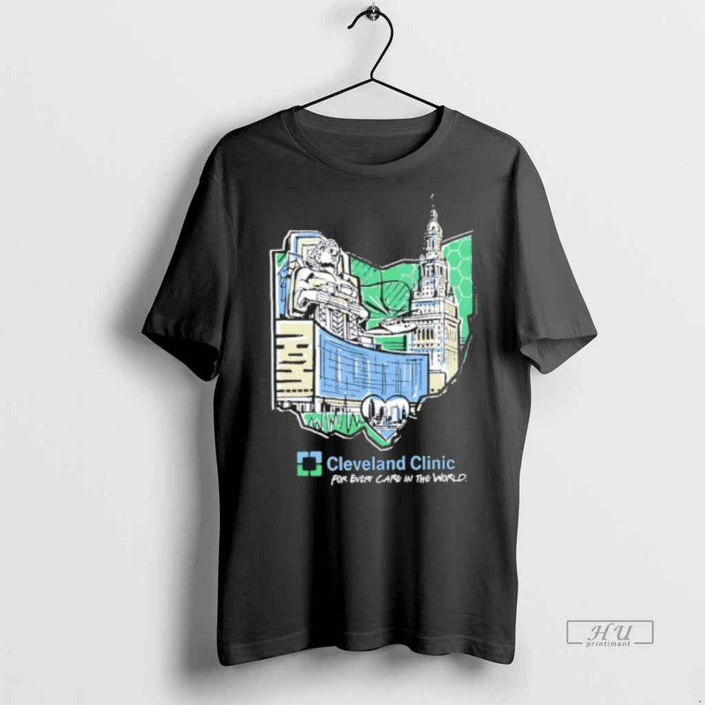 Officials Cleveland Clinic Ohio For Every Care In The World Tee Shirt Sweater