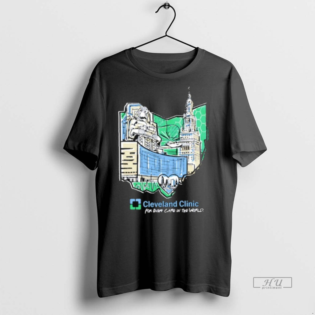 Officials Cleveland Clinic For Even Care In The World Tee Shirt Sweater