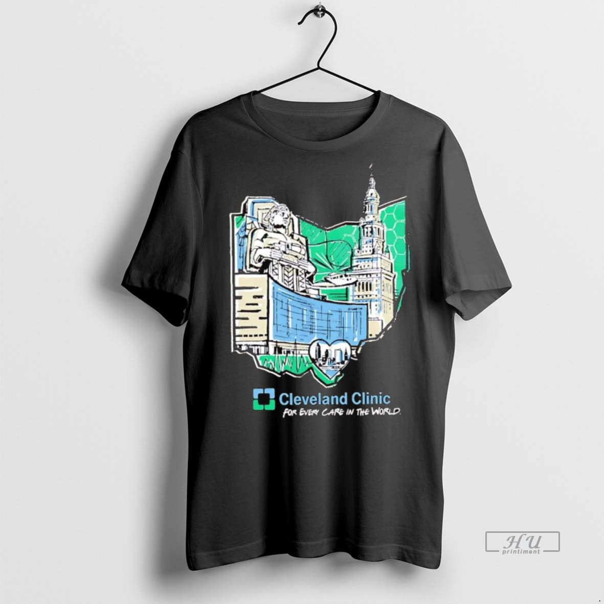 Officials Cleveland Clinic For Every Care In The World Tee Shirt Sweater