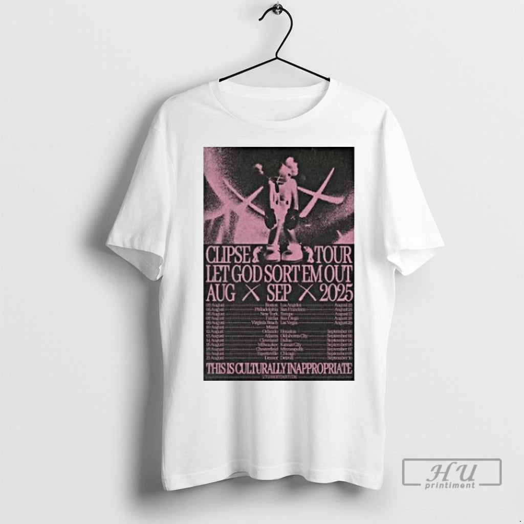 Officials Clipse August September 2025 Tour T Shirts
