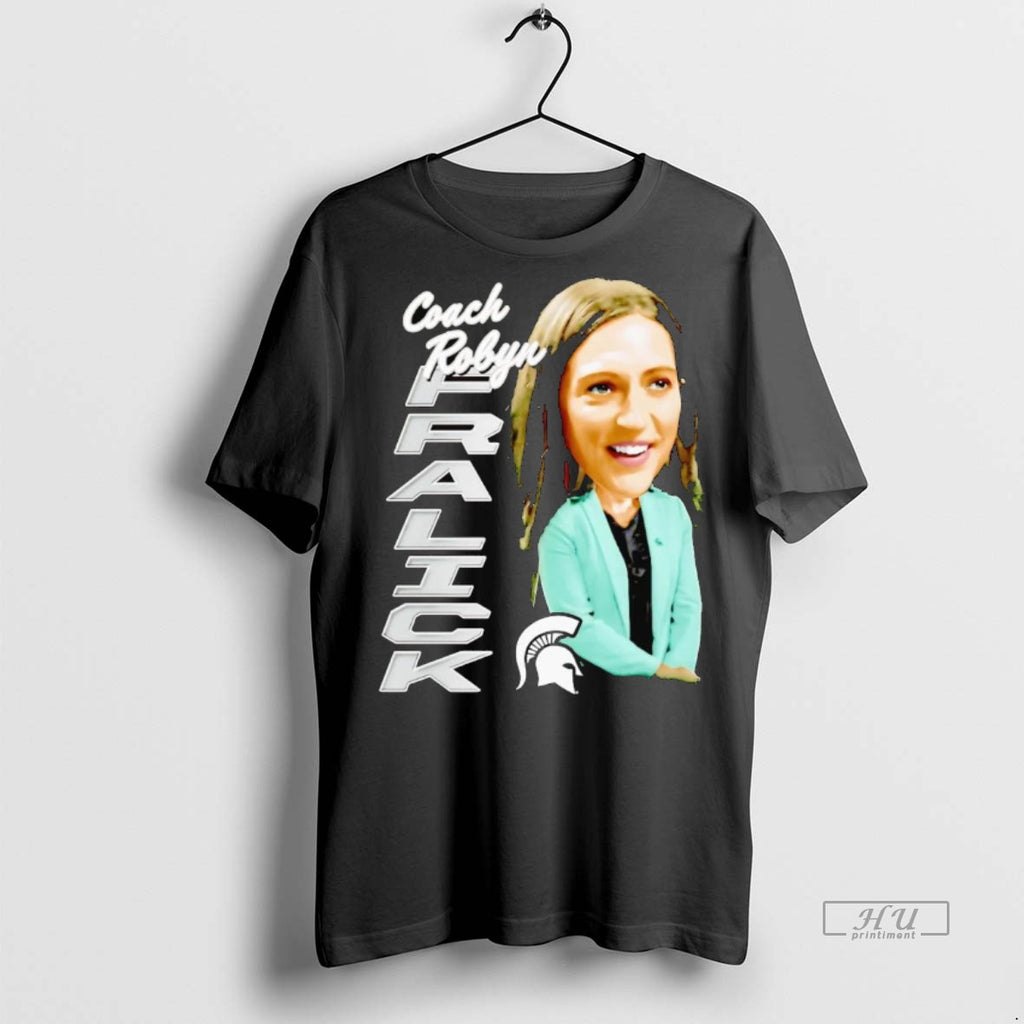 Officials Coach Robyn Fralick Elevated Caricature Tee Shirt Sweater