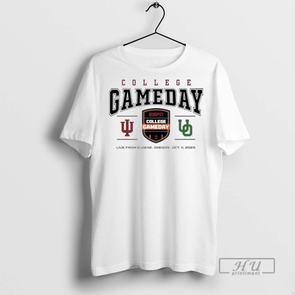 Officials College Gameday Indiana Vs Oregon Live From Eugene Oregon Oct 11st 2025