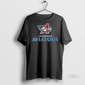 Officials Columbus Aviator Lockup Logo Style Tee Shirt Sweater