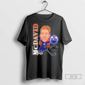 Officials Connor Mcdavid Edmonton Oilers Hockey Caricature Player Signature T Shirts